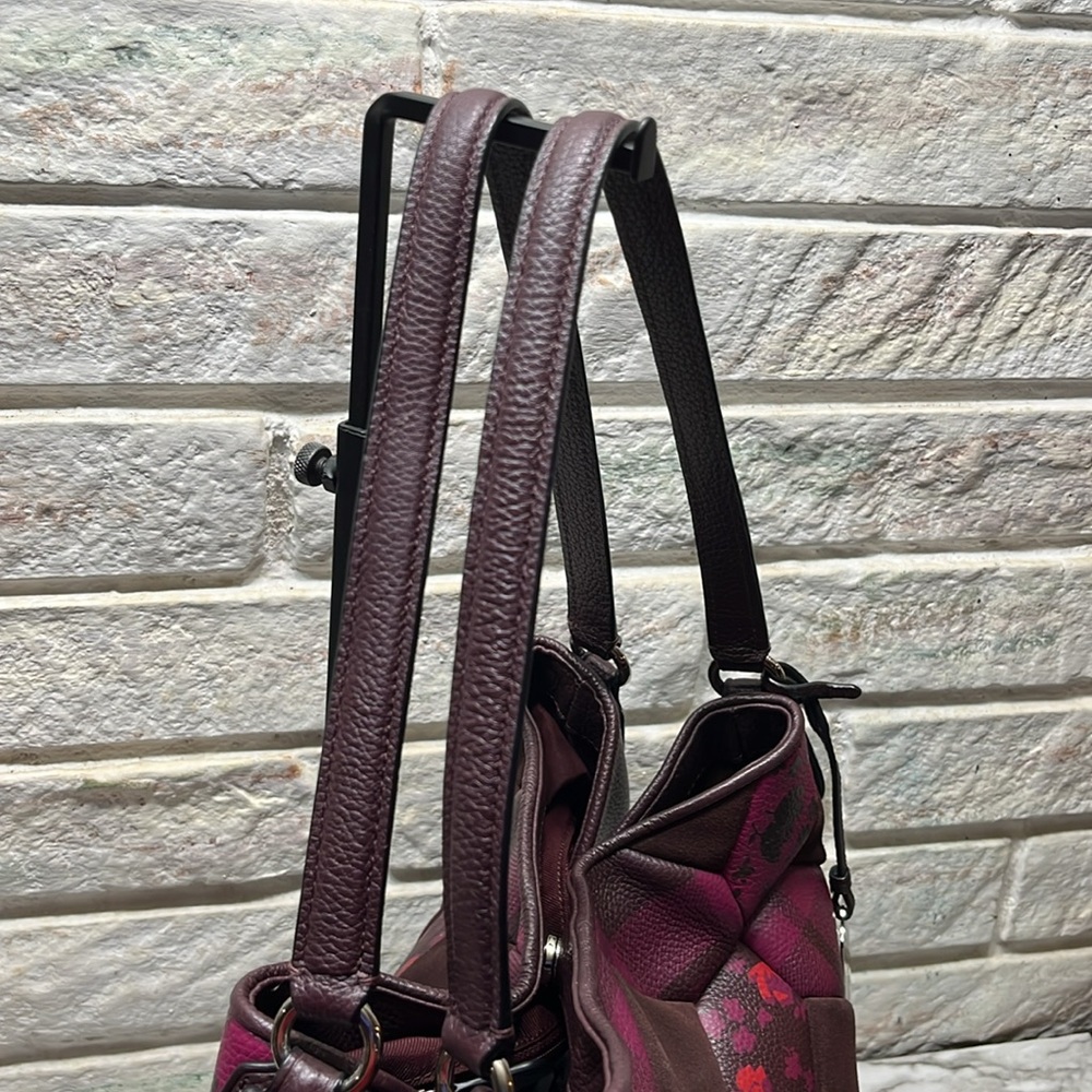 Coach Patchwork Leather Bag Rare - Picture 9 of 16